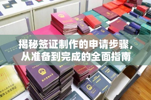 武胜揭秘签证制作的申请步骤，从准备到完成的全面指南
